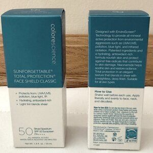 Colorscience Sunforgettable Total Protection Face Shield Sunscreen Classic SPF50